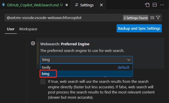 websearch engin